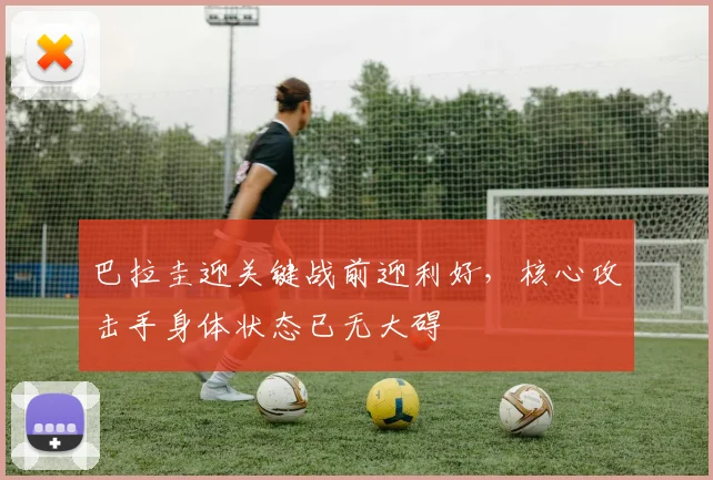 巴拉圭迎关键战前迎利好，核心攻击手身体状态已无大碍